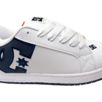 DC Court Graffik Blanco Azul Blanco Tenis DC Court Graffik Blanco Azul Blanco