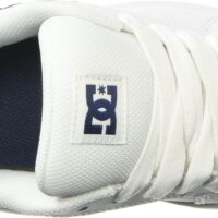 DC Court Graffik Blanco Azul Blanco2 Tenis DC Court Graffik Blanco Azul Blanco