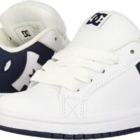 DC Court Graffik Blanco Azul Blanco4 Tenis DC Court Graffik Blanco Azul Blanco