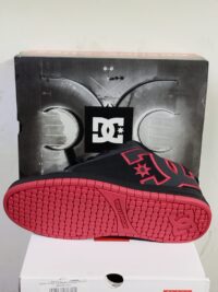 DC Court Graffik Negro Negro Rojo (3) Tenis DC Court Graffik Negro Negro Rojo