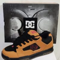 DC Stag Cafe Negro (3) Tenis DC Coiler