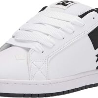 Tenis DC Court Graffik Blanco Negro Blanco Tenis DC Court Graffik Blanco Negro Blanco