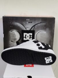 Tenis DC Court Graffik Blanco Negro Blanco (3) Tenis DC Court Graffik Blanco Negro Blanco
