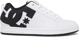 Tenis DC Court Graffik Blanco Negro Blanco2 Tenis DC Court Graffik Blanco Negro Blanco