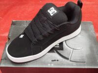 Tenis DC Court Graffik Negro Blanco (1) Tenis DC Court Graffik Negro Blanco