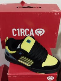 Tenis Skate Circa Black Yellow (3) Tenis Skate TAVE TT