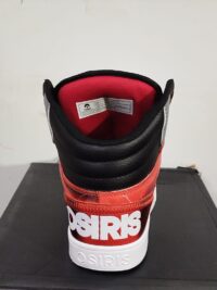 OSIRIS BOTA Negro/Rojo/Blanco