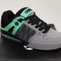 Osiris Pixel Black Charcoal Green Glow