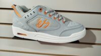 Zapatos de skate éS The Creager Gris naranja blanco (1) Zapatos de skate éS The Creager