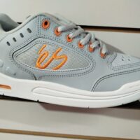 Zapatos de skate éS The Creager Gris naranja blanco (1) Zapatos de skate éS The Creager